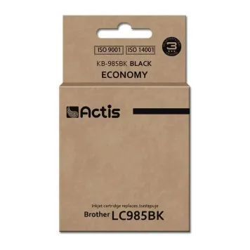 Zamiennik Brother LC985BK tusz czarny marki Actis