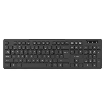 Klawiatura Savio KB-02 bezprzewodowa czarna