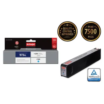 Zamiennik HP 973X F6T81AE tusz cyan XL marki ActiveJet