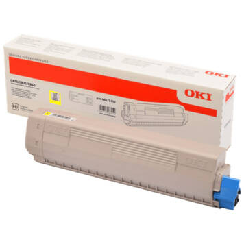 Oki 46471101 toner żółty oryginalny