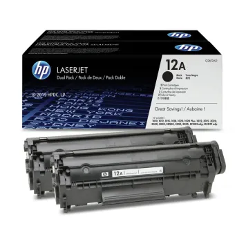 HP 12A Q2612AD 2 tonery oryginalne