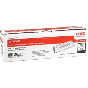 Oki 44059108 toner czarny oryginalny