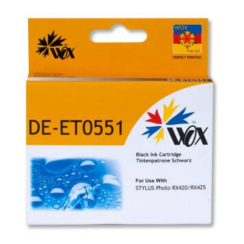 Zamiennik Epson T0551 tusz czarny marki Wox