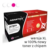 Zamiennik HP 207X W2213X toner magenta marki Asarto + chip