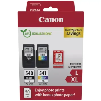 Canon Photo Value Pack 5224B012 tusz PG-540L + CL-541XL + papier foto
