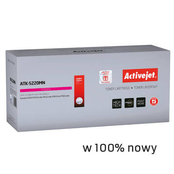 Zamiennik Kyocera TK-5220M toner magenta marki ActiveJet