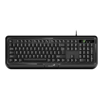 Klawiatura Genius KB-118 przewodowa USB czarna