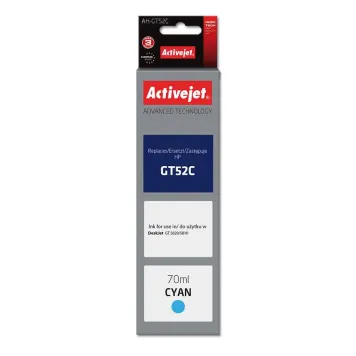 Zamiennik HP GT52 C M0H54AE tusz cyan marki ActiveJet
