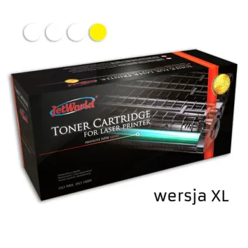 Zamiennik HP 508X CF362X toner żółty XL marki JetWorld reg.