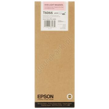 Epson T6066 tusz vivid light magenta C13T606600 oryginalny