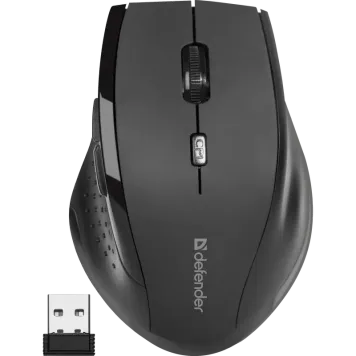Defender Accura MM-365 52365 mysz optyczna bezprzewodowa czarna