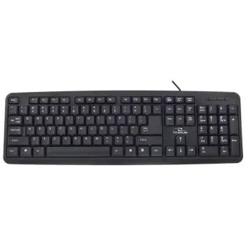 Klawiatura Titanum TK101 przewodowa USB czarna