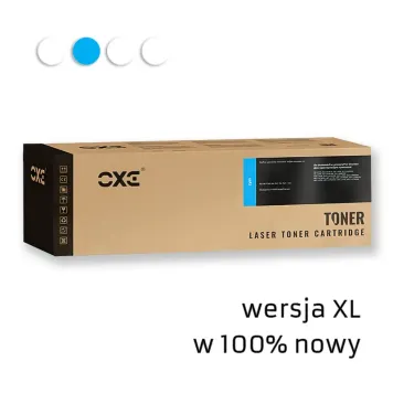 Zamiennik HP 410X CF411X toner cyan marki Oxe