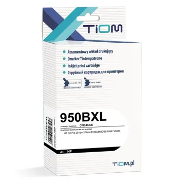 Zamiennik HP 950 XL CN045AE tusz czarny marki TiOM