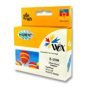 Zamiennik Epson T1598 tusz matte black marki Wox
