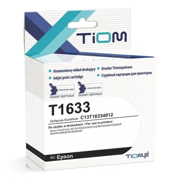 Zamiennik Epson 16XL T1633 tusz magenta marki TiOM