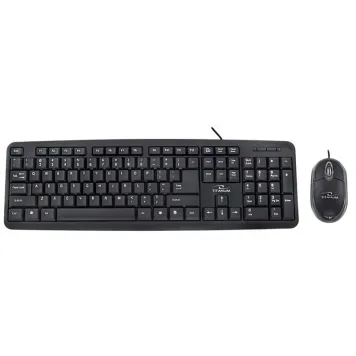 Klawiatura + mysz Titanum TK106 Salem zestaw przewodowy USB