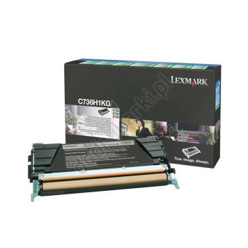 Lexmark C736H1KG toner czarny oryginalny