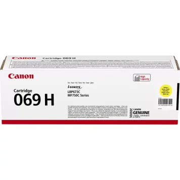 Canon 069H Y 5095C002 toner żółty oryginalny
