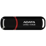 ADATA USB flash drive UV150 AUV150-64G-RBK 64GB USB 3.2 czarny