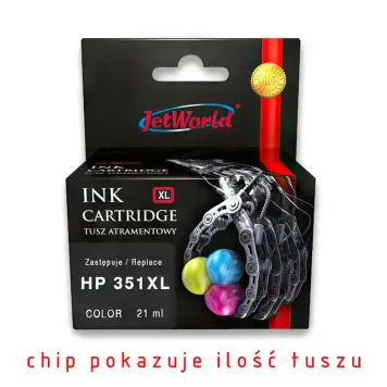 Zamiennik HP 351 XL CB338EE tusz 3-kolorowy marki JetWorld