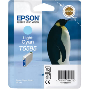 Epson T5595 tusz light cyan C13T55954010 oryginalny