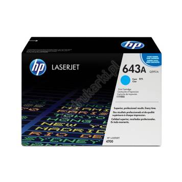 HP 643A Q5951A toner cyan oryginalny