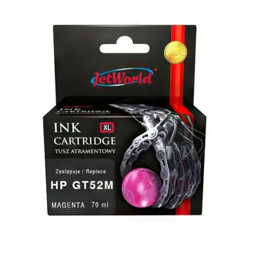 Zamiennik HP GT52 M M0H55AE tusz magenta marki JetWorld