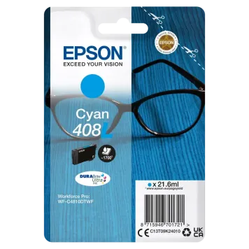 Epson 408L T09K2 tusz cyan L oryginalny