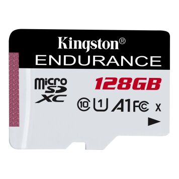 Kingston High-Endurance microSD 128GB SDCE/128GB UHS-I U1 C10 A1