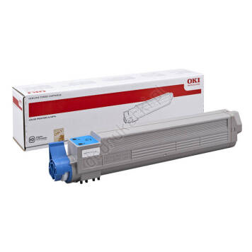 Oki 43837131 toner cyan oryginalny