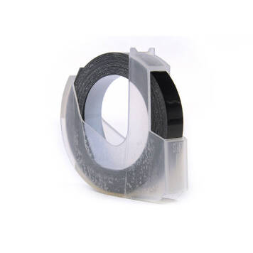 Zamiennik taśmy Dymo 3D S0898130 do wytłaczania czarna 9mm x 3m