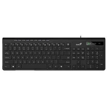 Klawiatura Genius Slimstar 230 przewodowa USB czarna