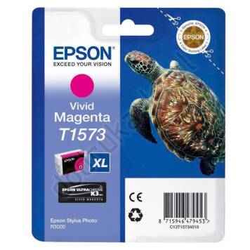 Epson T1573 C13T15734010 tusz vivid magenta oryginalny