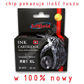 Zamiennik Rimage RB1 XL tusz czarny marki JetWorld