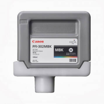 Canon PFI-302MBK 2215B001 tusz czarny matowy oryginalny