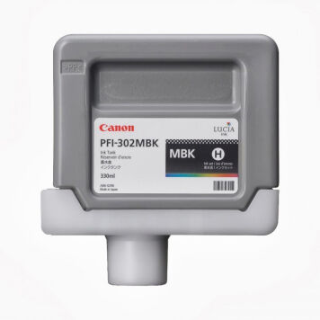 Canon PFI-302MBK 2215B001 tusz czarny matowy oryginalny