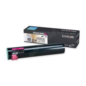 Lexmark X9452MH toner magenta oryginalny