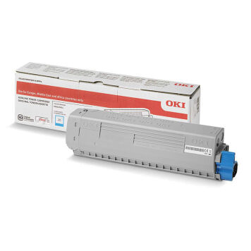 Oki 46861307 toner cyan oryginalny