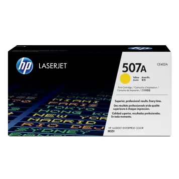 HP 507A CE402A toner żółty oryginalny