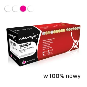 Zamiennik Minolta TNP80M AAJW352 toner magenta marki Asarto