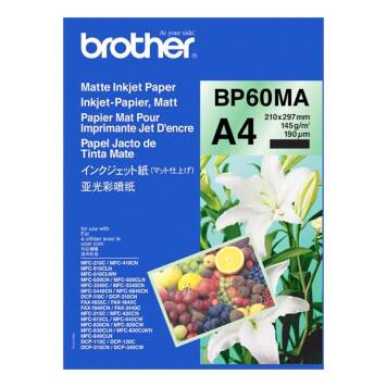 Brother BP60MA papier fotograficzny matowy 145g A4 25 ark.