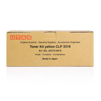 Utax 4431610016 toner żółty oryginalny