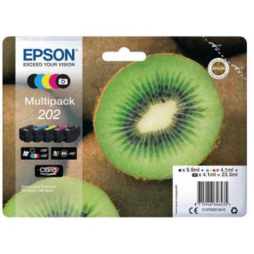 Epson 202 C13T02E74010 multipack 5 kolorów oryginalny