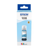 Epson 108 LC C13T09C54A EcoTank tusz light cyan oryginalny