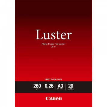 Canon LU-101 6211B007 Photo Paper Pro Luster A3 20 ark