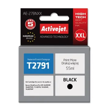 Activejet zamiennik Epson 27XXL T2791 tusz czarny
