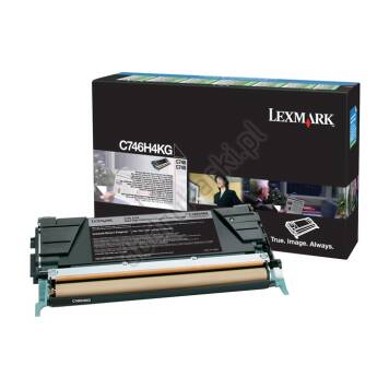 Lexmark C746H1KG toner czarny oryginalny