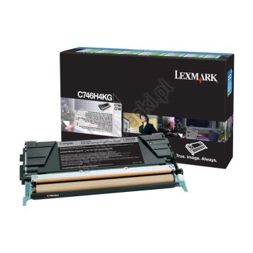 Lexmark C746H1KG toner czarny oryginalny