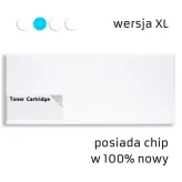Zamiennik HP 415X W2031X toner cyan marki White Box + chip